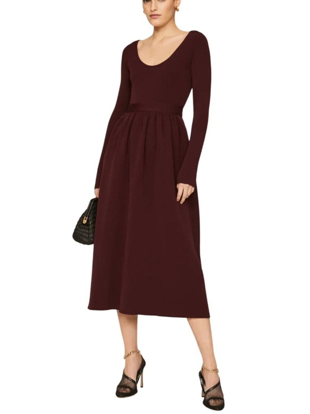 Proenza Schouler White Label ribbed midi dress - Size S